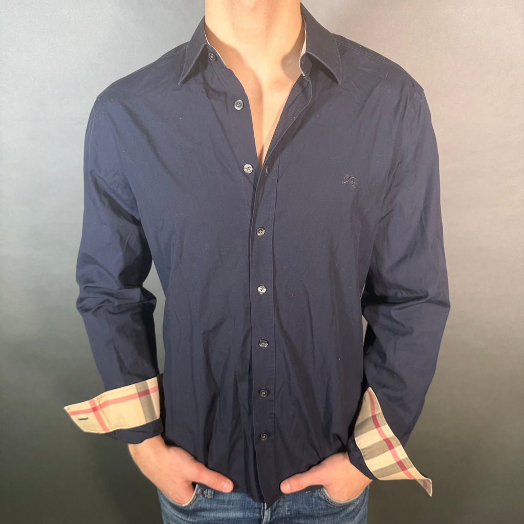 Burberry Skjorta Navy - M