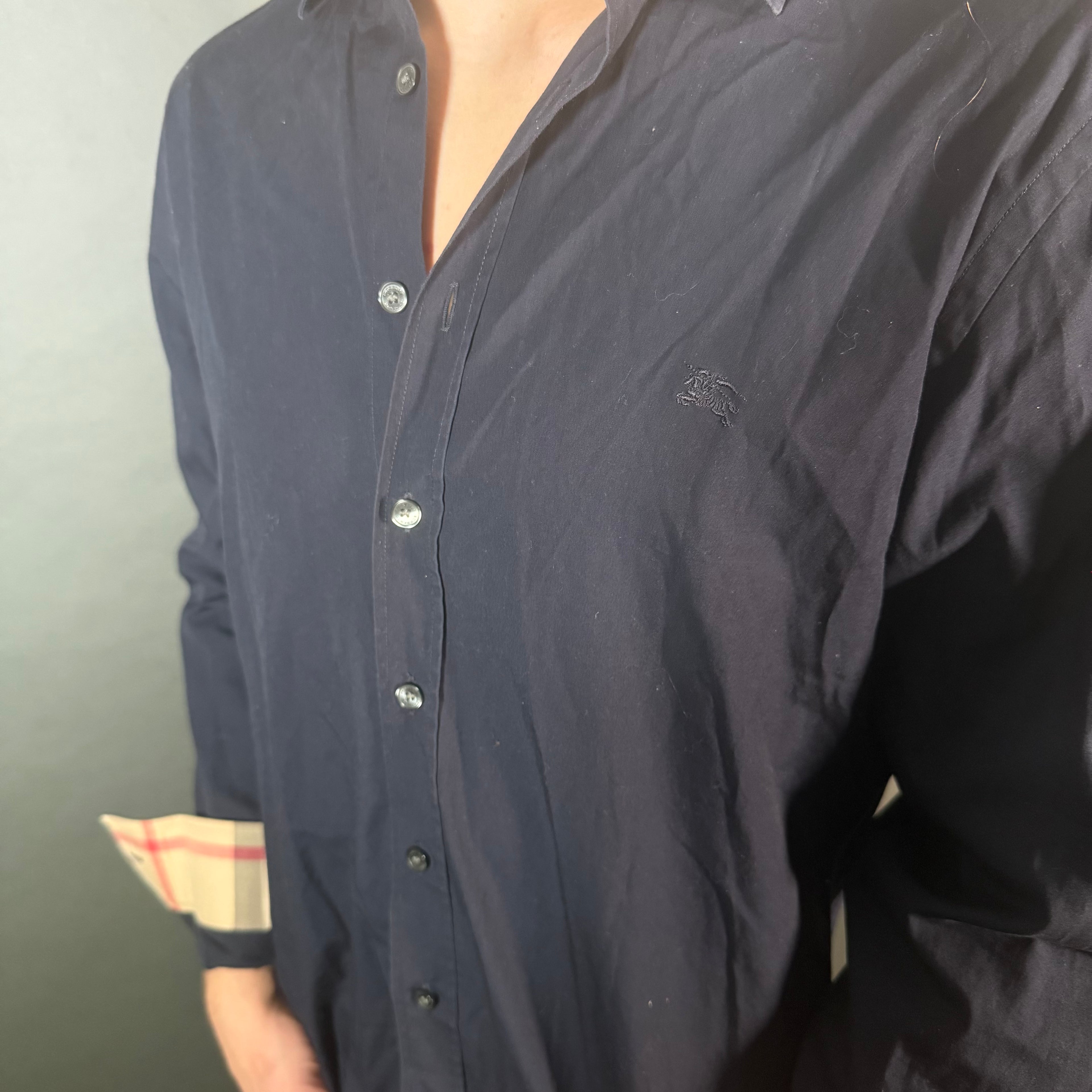 Burberry Skjorta Navy - M