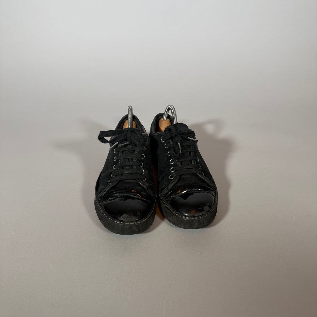 Lanvin Cap Toe All Black - 39