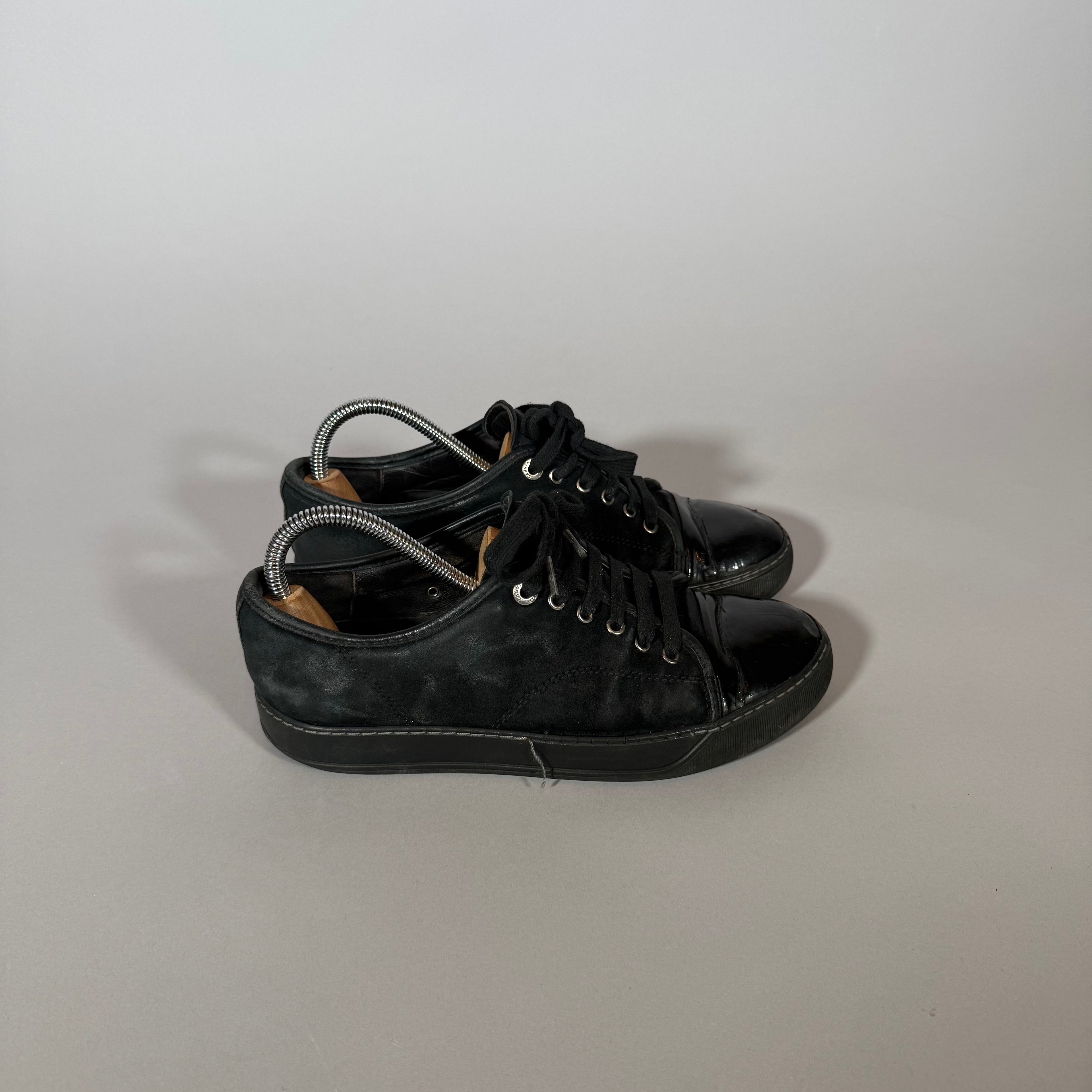 Lanvin Cap Toe All Black - 39