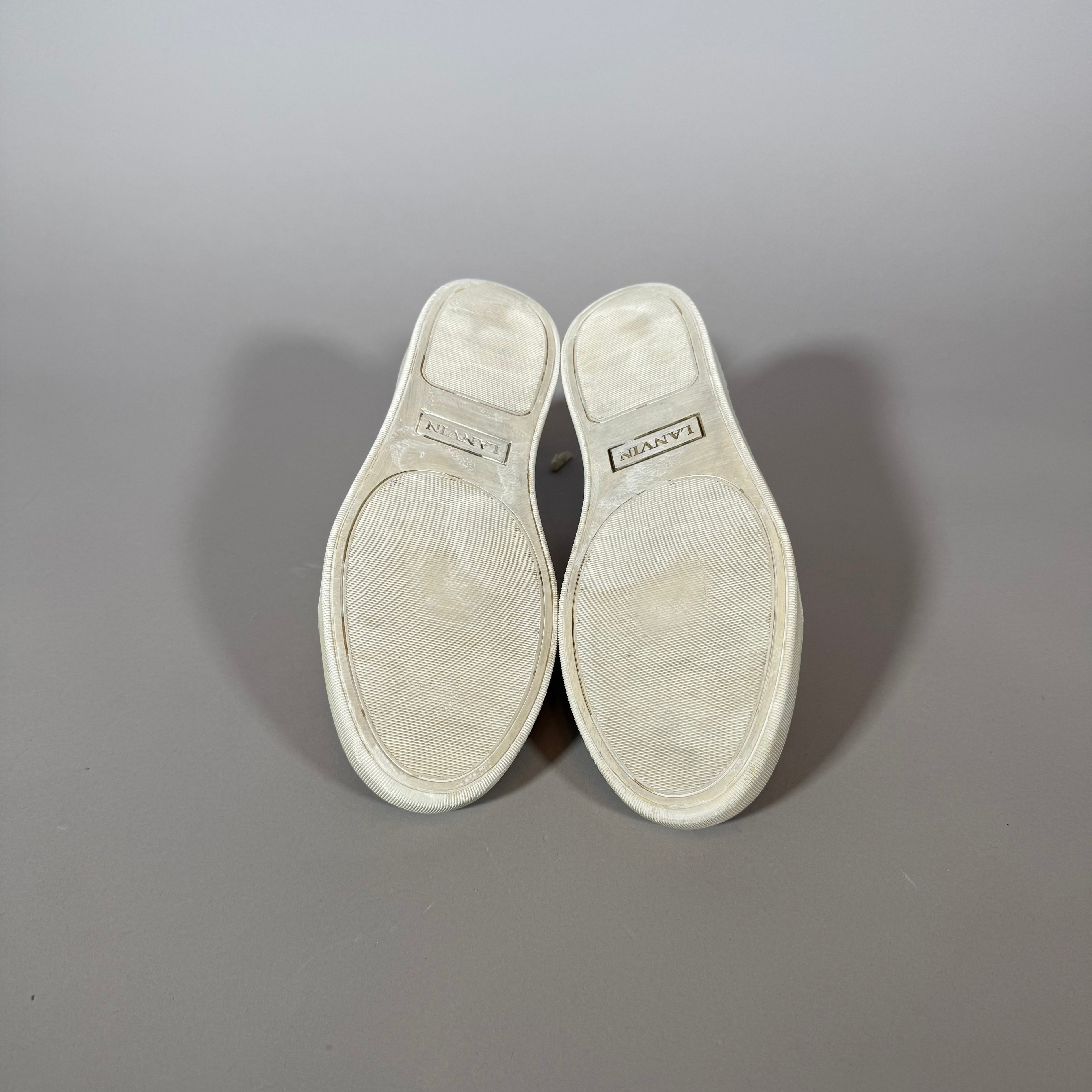 Lanvin Cap Toe Beige - 40