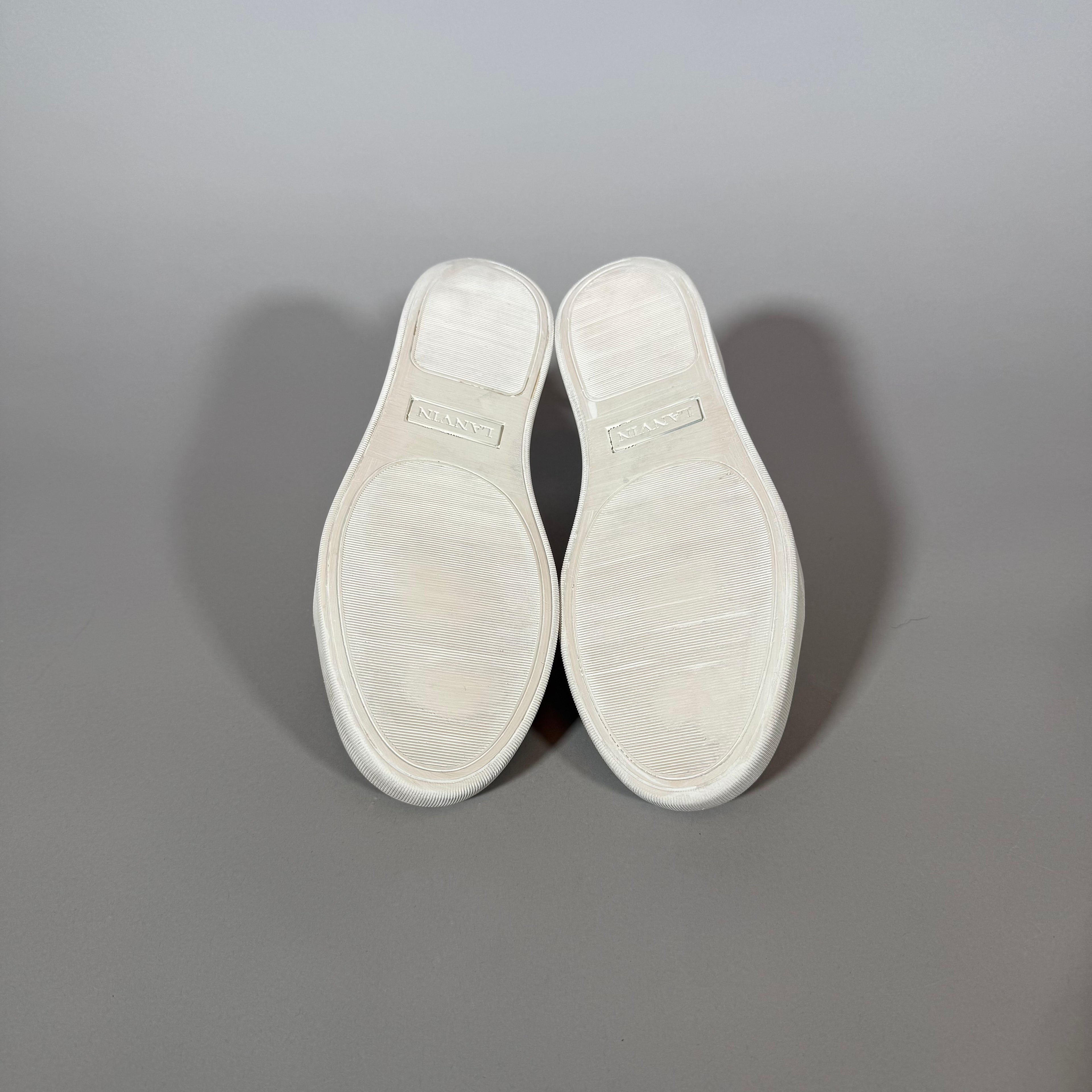 Lanvin Cap Toe Beige - 40