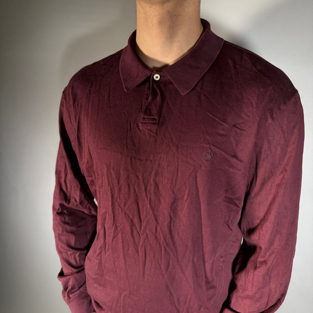 Ralph Lauren Långärmad Polo - L