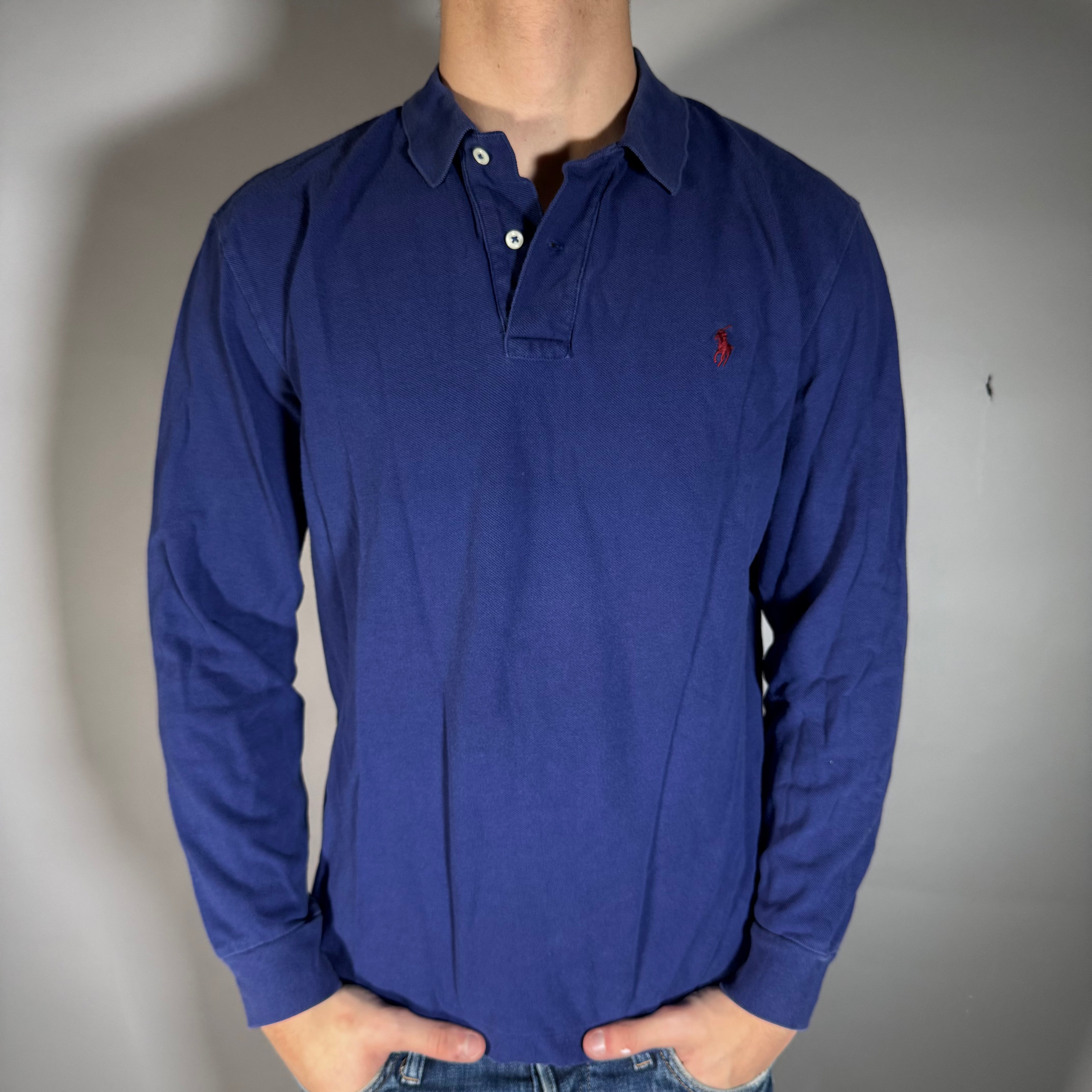 Ralph Lauren Långärmad Polo - M