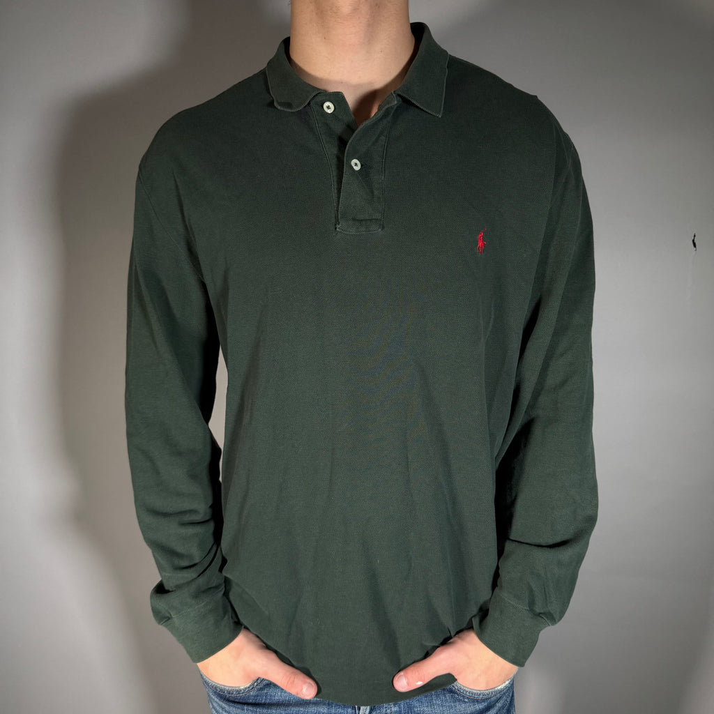 Ralph Lauren Långärmad Polo - L