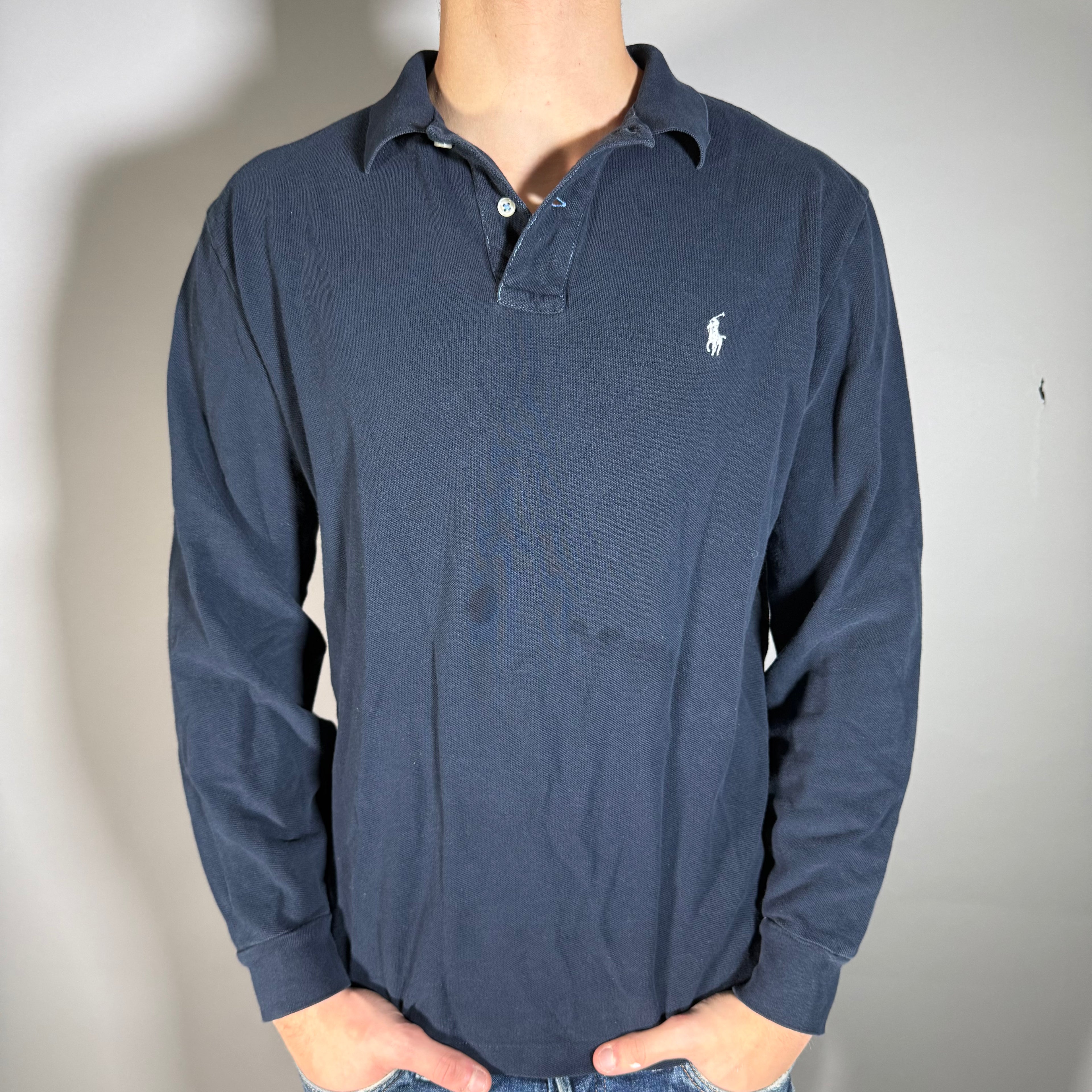 Ralph Lauren Långärmad Polo - M