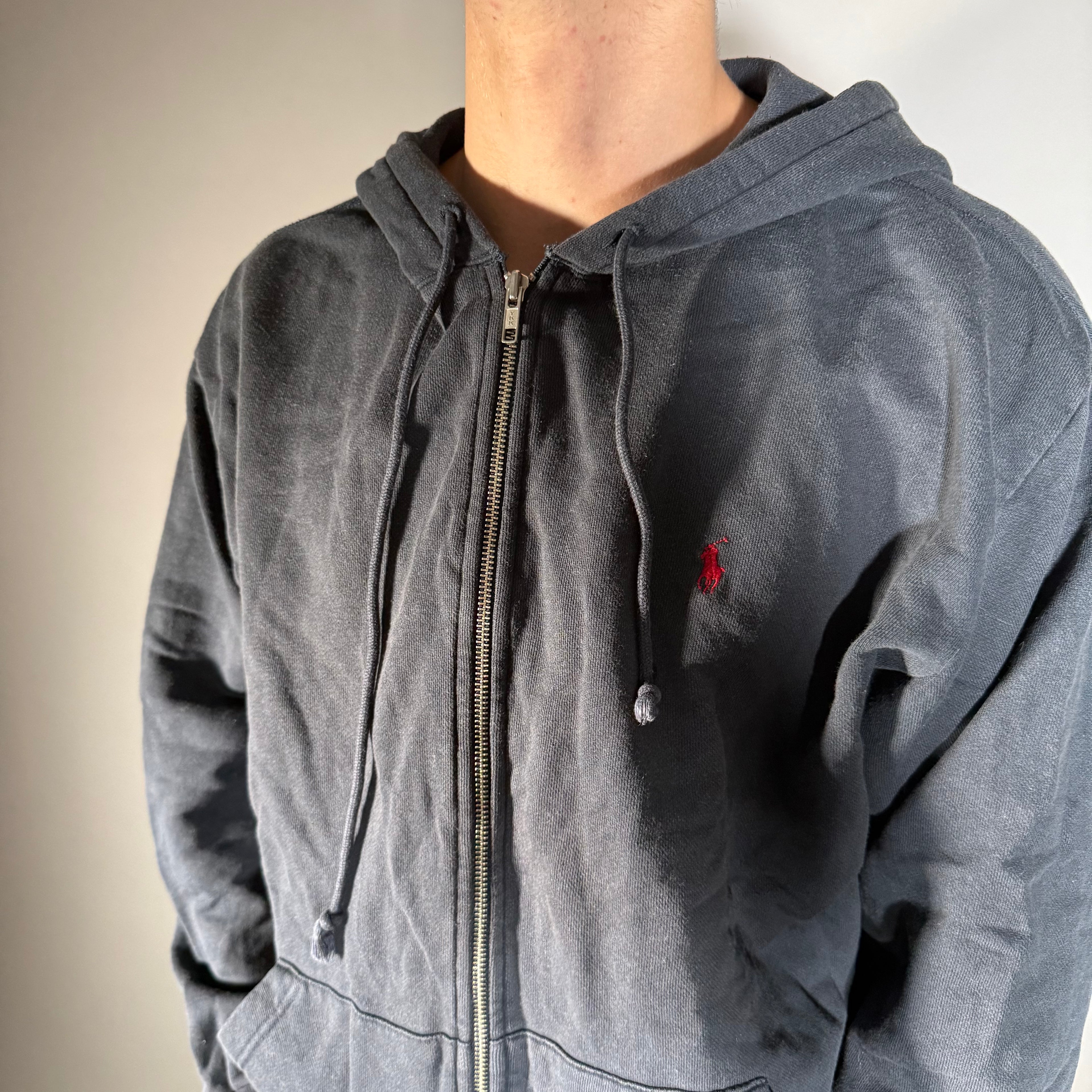 Ralph Lauren Zip-Up Hoodie - L