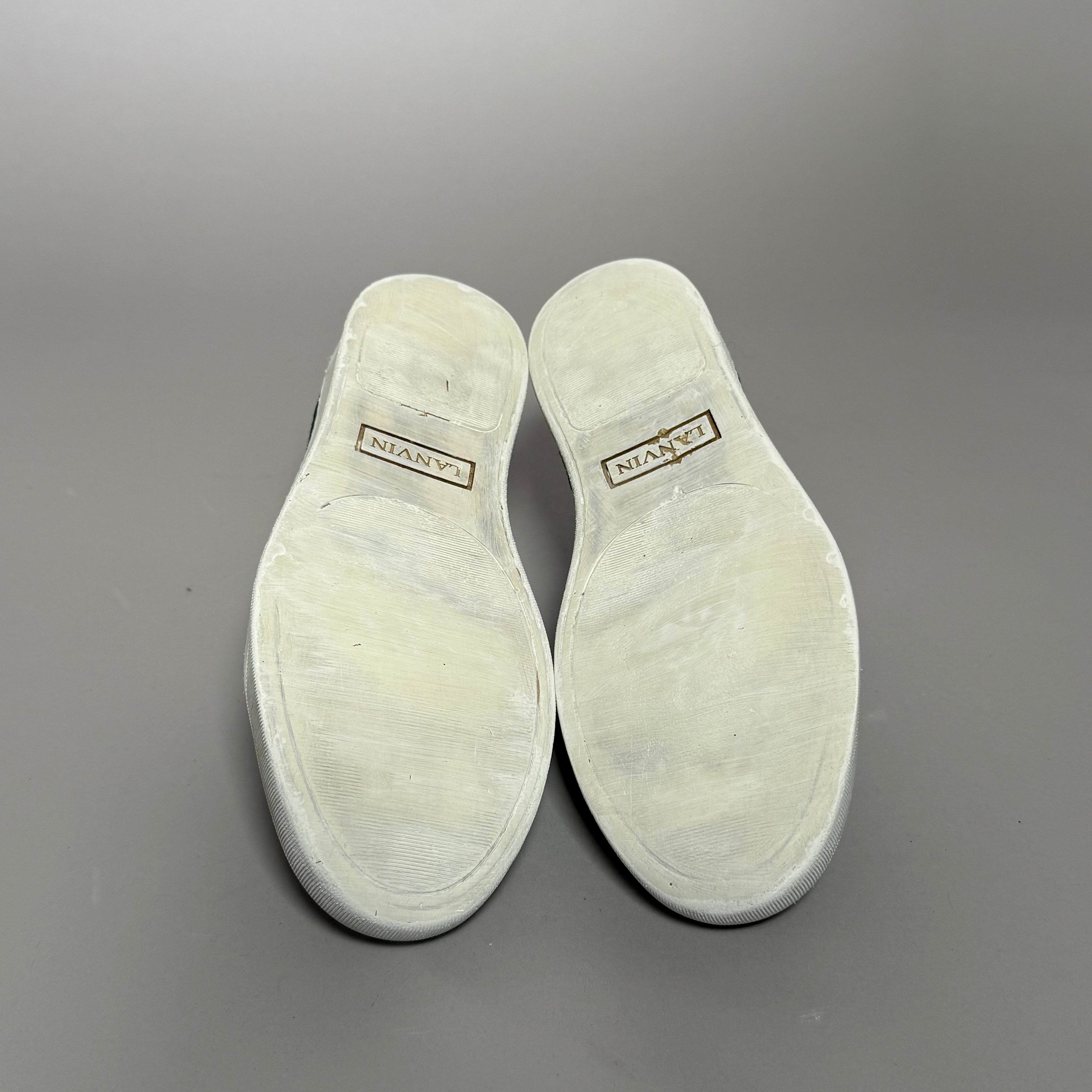 Lanvin Cap Toe Olive - 41