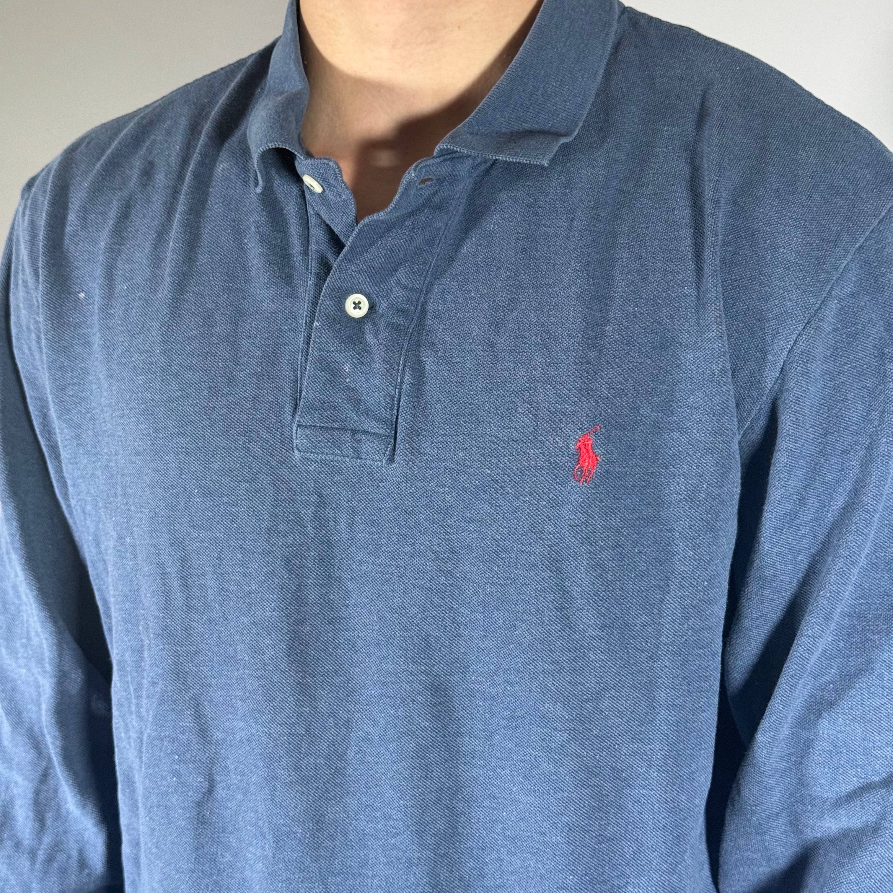 Ralph Lauren Långärmad Polo - L