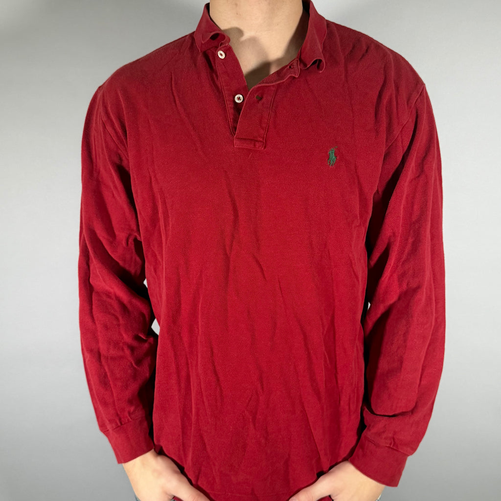Ralph Lauren Långärmad Polo - L