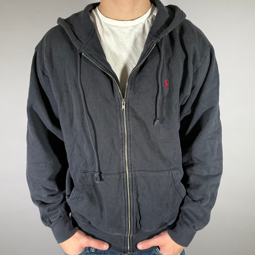 Ralph Lauren Zip-Up Hoodie - M