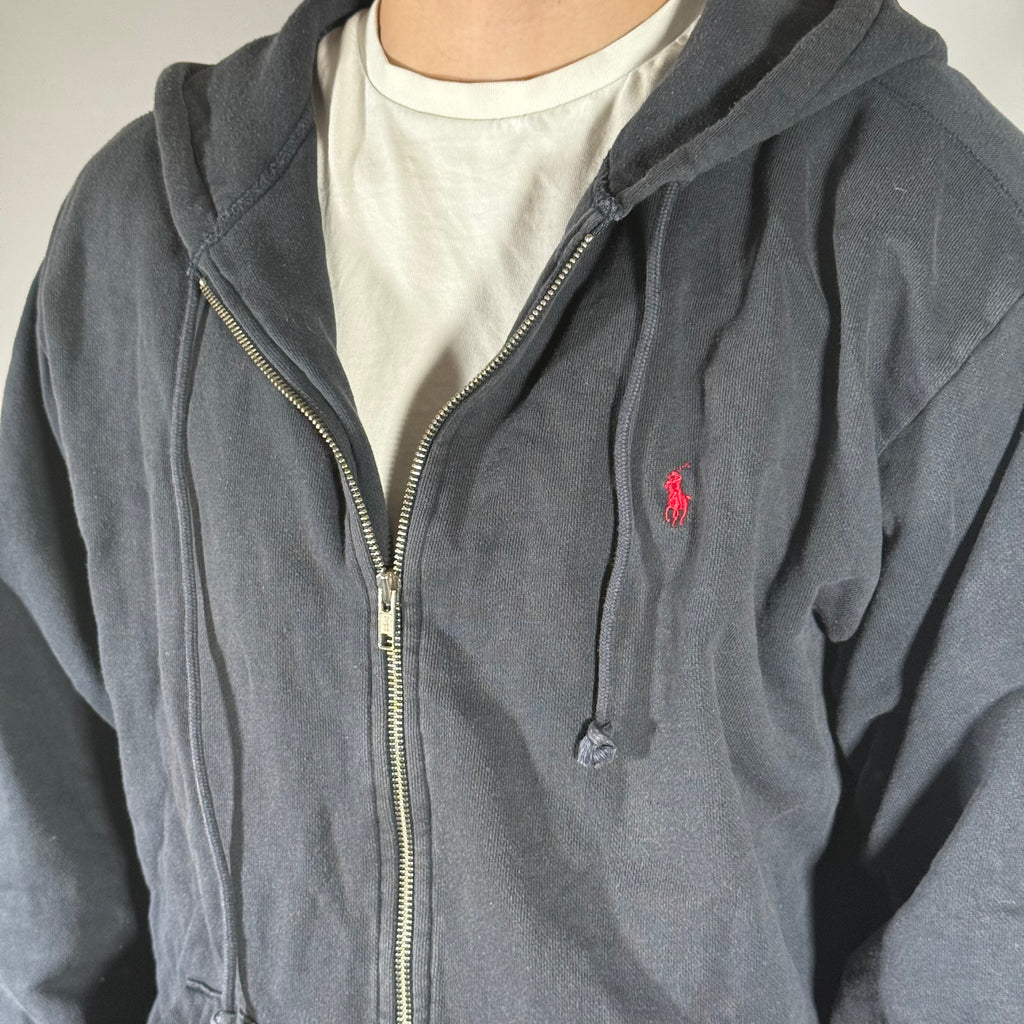 Ralph Lauren Zip-Up Hoodie - M