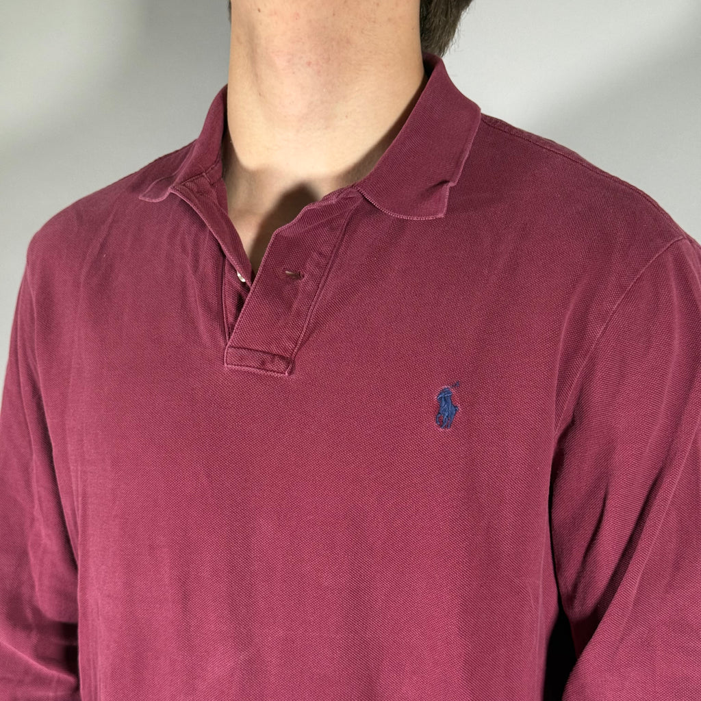 Ralph Lauren Långärmad Polo - L