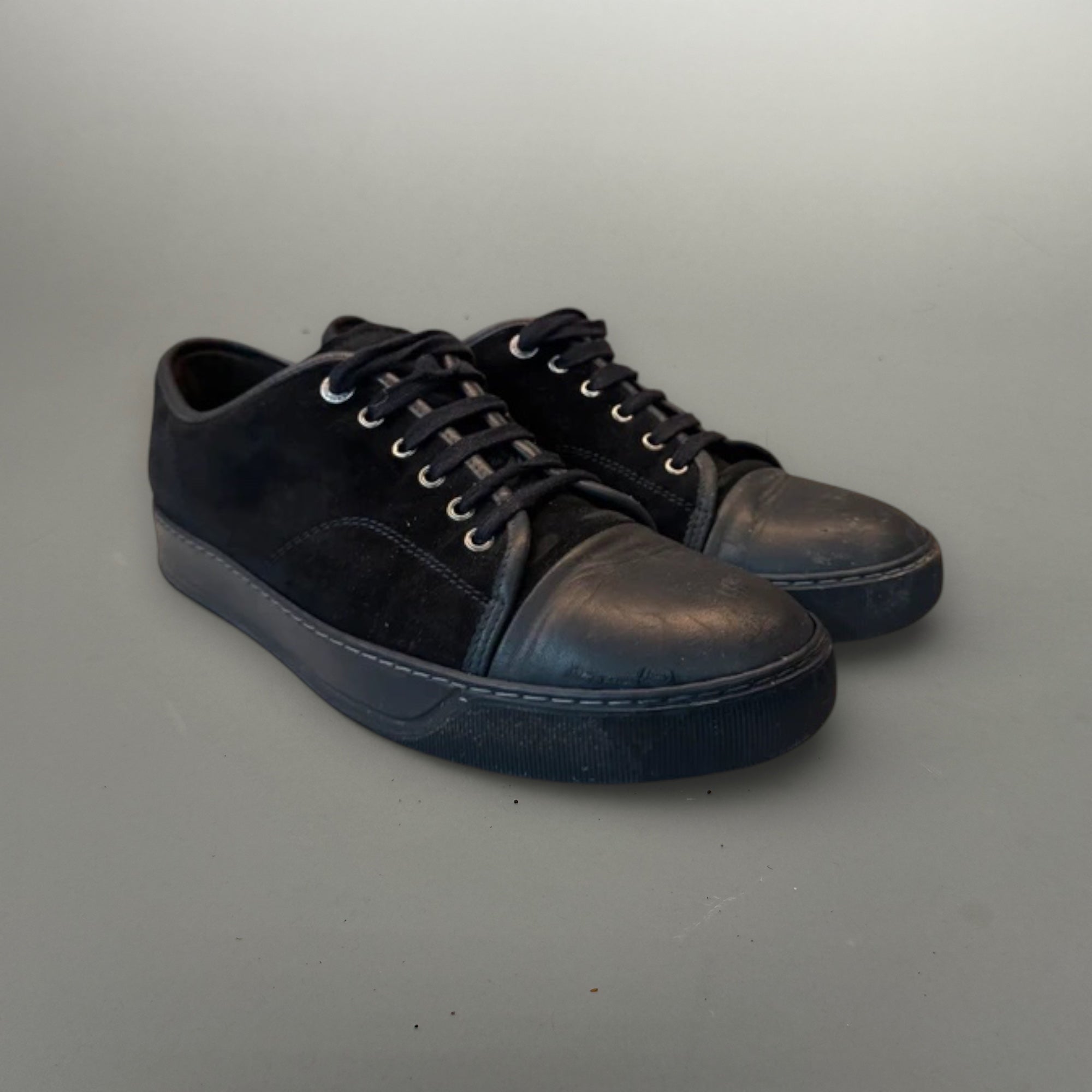 Lanvin Cap Toe Black - 42