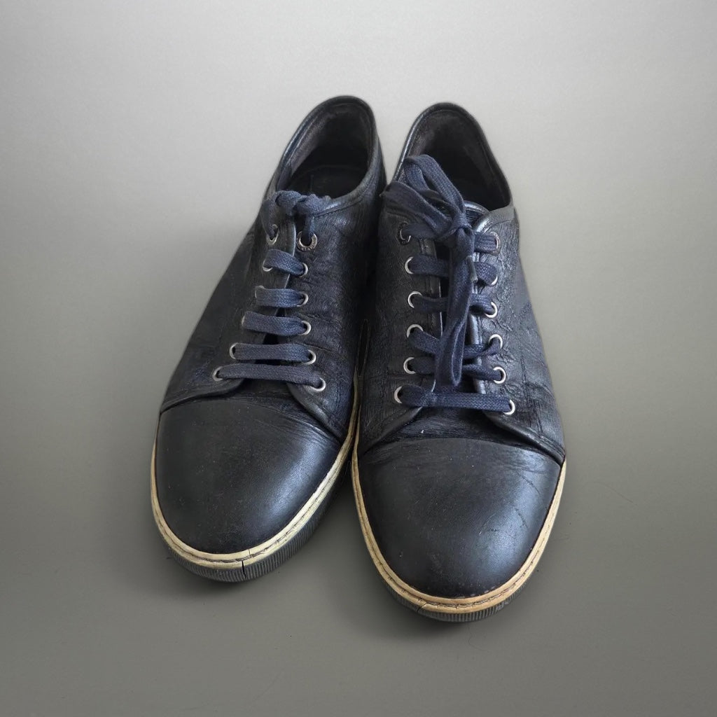 Lanvin Cap Toe Black - 42